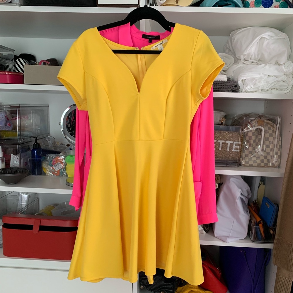 Yellow dress
